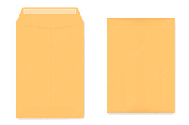 Envelope document shipping worldwide